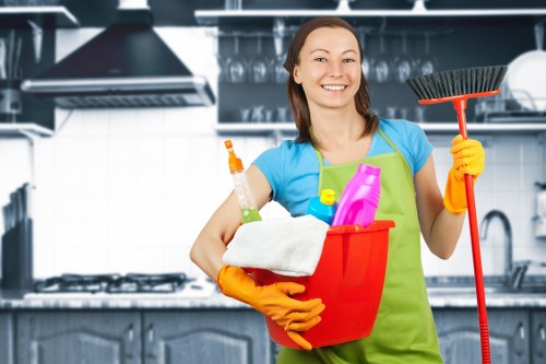 Hanwell Carpet Cleaners team introducing local carpet care values
