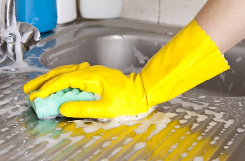 Cleaning different sofa materials in a Hanwell home
