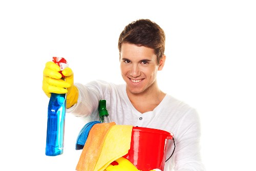 Carpet cleaning safety check in a home setting